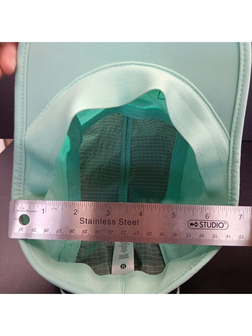 Size Small To Medium Lululemon Drawcord Hiking Cap Womens Wild Mint Dewy - Picture 12 of 12